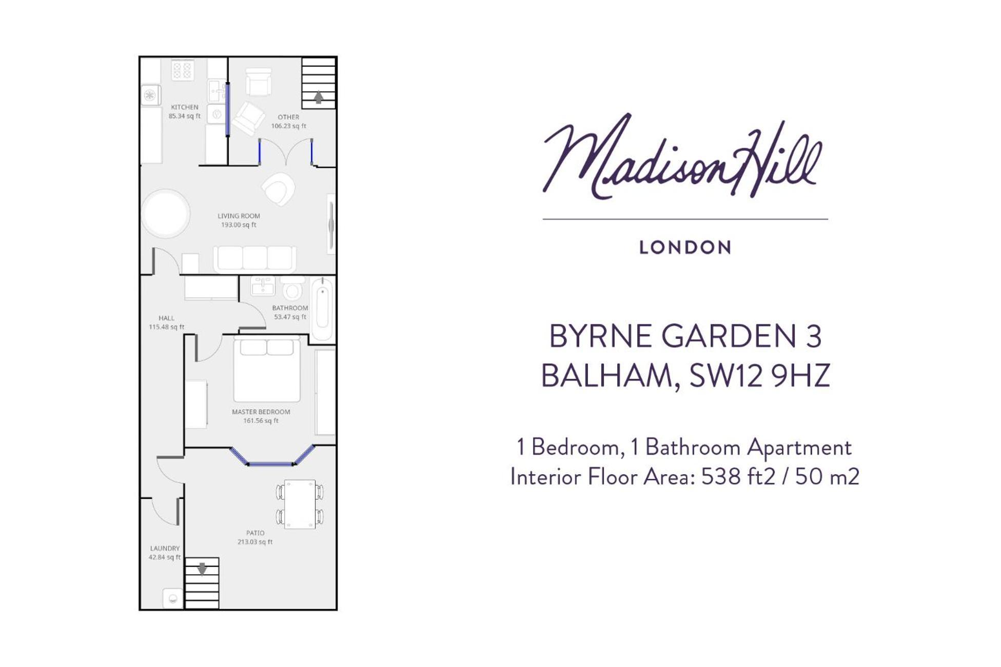 Madison Hill - Byrne Garden 3 - One Bedroom Home London Bagian luar foto